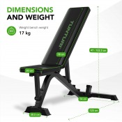 Tunturi UB40 Utility Bench – Träningsbänk