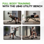 Tunturi UB40 Utility Bench – Träningsbänk
