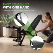 Tunturi UB60 Utility Bench – Träningsbänk