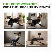 Tunturi UB60 Utility Bench – Träningsbänk