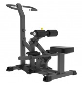 Hip Thrust Machine - Frontal vy med justerbart säte och handstöd