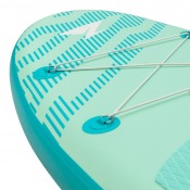 Ozean Siren 305 SUP-bräda ovanifrån med halkfri EVA-beläggning