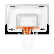 Court Mini Hoop med breakaway rim och genomskinlig bakplan