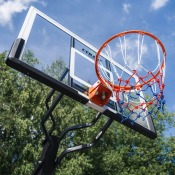 Court Premium basketkorg sedd underifrån mot ringen