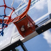 Court Premium basketkorg ring med nät närbild