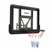 Court Layup Hoop väggmonterad basketkorg med transparent backboard