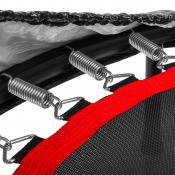 Gymstick Fitness Trampoline fjäderskydd monterat närbild