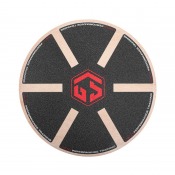 Performance Board sedd uppifrån med segmenterad yta i svart och grått.