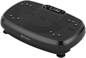 Gymstick Vibration Plate Vi5.0 vibrationsplatta i svart, sedd i sned vinkel