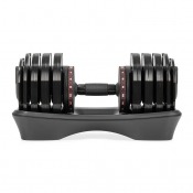 Quick-Lock viktval 2–36 kg – Gymstick hantel 36 kg med snabblås i 2 kg steg