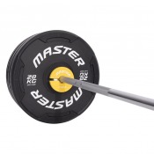 Master Fitness Add On Plates gul 0,5 kg på skivstång