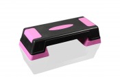 Stepbräda Aerobic Stepper i svart och rosa