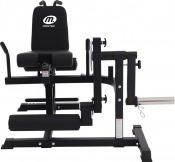 Master Fitness BX25 – frontvy, ben- och bålmaskin med säte och rullar