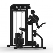 Biceps & Triceps Combo 515 M från sidan med viktmagasin