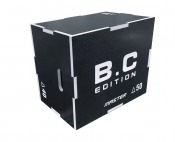 Master Fitness Plyometric Box Svart 50–60–75 – Plyobox – ingår i BRF-gym Funktion