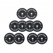 Master Fitness Bumper Set 120 kg Ski Team