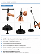 Instruktioner Cable Pulley Gymstick
