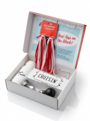 Schwinn Classic Cruiser Accessory Kit öppnad kartong streamers flaska horn skylt