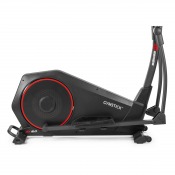 Gymstick GX6.0 crosstrainer i sidovy som visar låg instegshöjd och lång fotplatta