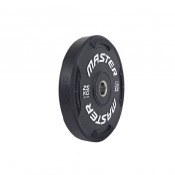 Master Fitness Easygrip Black bumperviktskiva 25 kg