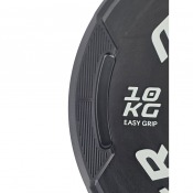 Detalj av Master Fitness Easygrip Black bumperviktskiva