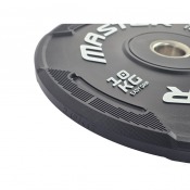 Master Fitness Easygrip Black bumperviktskiva med greppytor