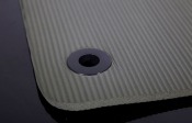 Exercise Mat NBR 140 x 60 x 1,0 cm Svart – Träningsmatta