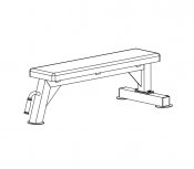FLAT BENCH PRO GYMSTICK