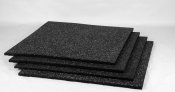 EPDM Gymgolv 100 x 100 x 2 cm Grå Flakes