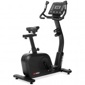 Gymstick GB10.0 motionscykel i svart med LED-display, flaskhållare och stort svänghjulshölje