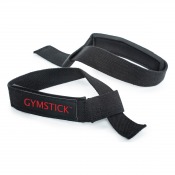 Lifting Straps With Padding – lyftremmar med vadderade partier och justerbara öglor i svart material.