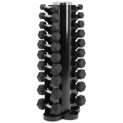Gymstick hexhantlar 1–10 kg i hantelställ