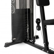 Kabeltrissor och nedre ram på Home Gym HG2.0