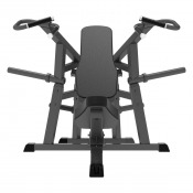 Impulse IFP1101 Seated Shoulder Press sedd rakt framifrån