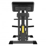 Impulse IFP1501 Biceps Curl sedd rakt bakifrån