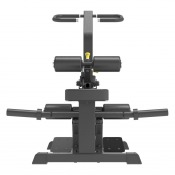 Impulse IFP1616 Vertical Hip Thrust Black sedd rakt bakifrån