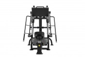 Impulse IT7020 45 Degree Leg Press i svart sedd rakt framifrån