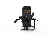 Impulse PL9019 Leg Extension Leg Curl benmaskin i svart, sedd snett bakifrån