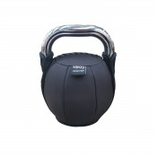 Master Fitness Kettlebell Soft med mjuk yta och handtag i krom