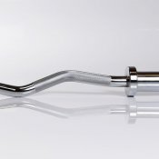 Närbild på Livepro curlstång – dubbelsidiga räfflor och ergonomiskt grepp