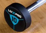 Livepro Urethane Barbell 10 kg – Fast skivstång