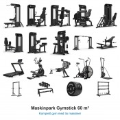 Maskinpark Gymstick 60 m²