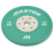 Bumper plate 10 kg master