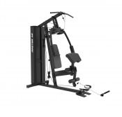 Master Hemgym X2 multigym träningsstation med 93 kg viktmagasin och skyddat metallhölje