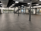 Premium Gymgolv 20 mm hefitness i verklig miljö