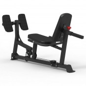 Benpress Pro-HG20.0 benpressmaskin med vinklad släde, stor fotplatta och svart sits.
