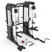 Gymstick Multi Smith Pro20.0 med smithstång och kabelstation, ingår i hemmagympaketet