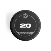 Gaveln på PRO TPU Dumbbell 20 kg med ingjuten viktmarkering