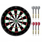 XQ MAX DARTS 2 CM FLOCKED DARTBOARD SET