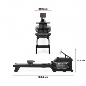 Gymstick GRW Fusion Rower Black Charcoal – Roddmaskin